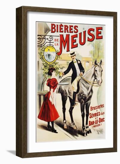 Bieres De La Meuse Poster-null-Framed Giclee Print