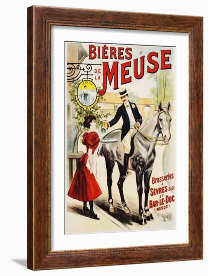 Bieres De La Meuse Poster--Framed Giclee Print