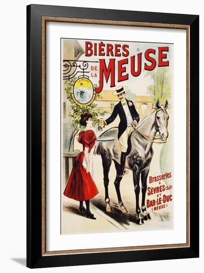 Bieres De La Meuse Poster-null-Framed Giclee Print