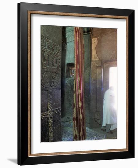 Bieta Maskal (House of the Cross), Town of Lalibela, Wollo Region, Ethiopia, Africa-Bruno Barbier-Framed Photographic Print