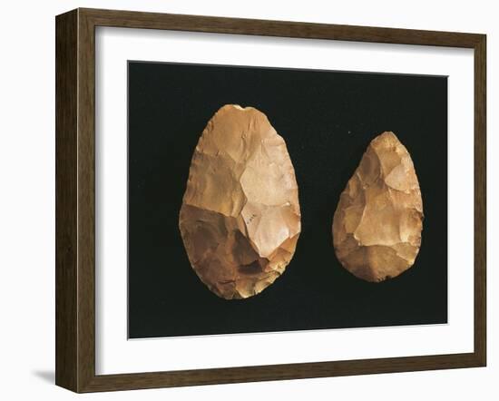 Bifaces, Kenya, Paleolithic, Prehistory-null-Framed Giclee Print