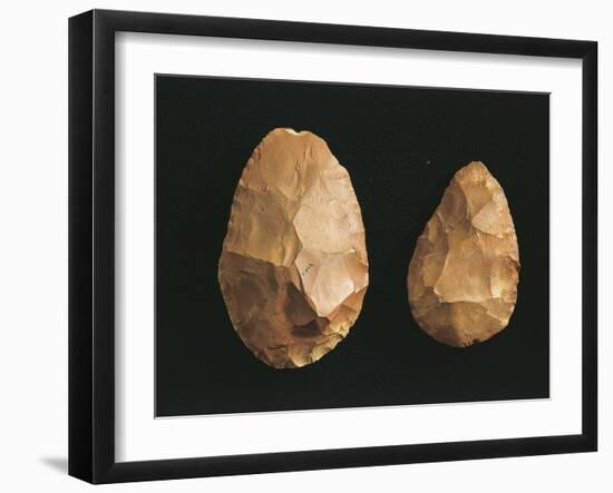 Bifaces, Kenya, Paleolithic, Prehistory-null-Framed Giclee Print