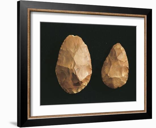 Bifaces, Kenya, Paleolithic, Prehistory-null-Framed Giclee Print