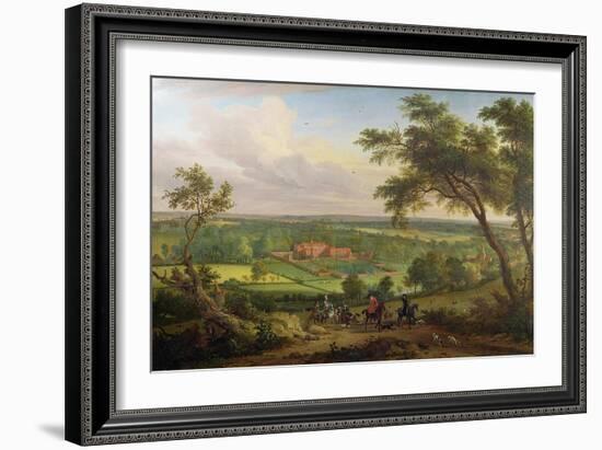 Bifrons Park, Patrixbourne, Kent, Formerly Attributed to John Wootton (1682-1764)-English-Framed Giclee Print