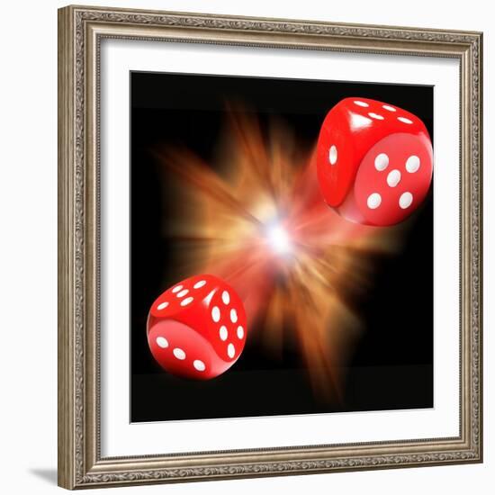 Big Bang Probability, Conceptual Image-Victor De Schwanberg-Framed Premium Photographic Print