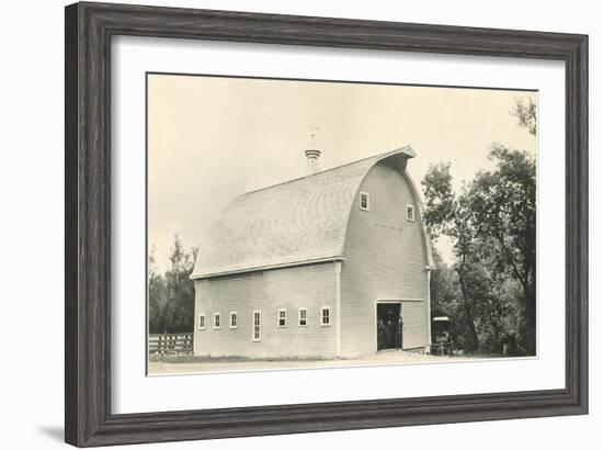 Big Barn-null-Framed Art Print