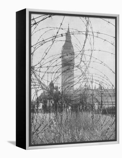 Big Ben, 1940, (1940)-null-Framed Premier Image Canvas