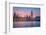 Big Ben and Houses of Parliament at Dusk, London, UK-sborisov-Framed Photographic Print