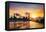 Big Ben and Houses of Parliament at Dusk, London, Uk-Beatrice Preve-Framed Premier Image Canvas