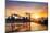 Big Ben and Houses of Parliament at Dusk, London, Uk-Beatrice Preve-Mounted Photographic Print