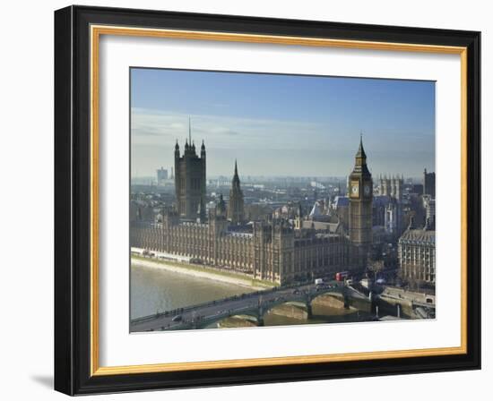 Big Ben and Houses of Parliament, London, England-Jon Arnold-Framed Photographic Print