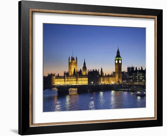 Big Ben and Houses of Parliament, London, England-Jon Arnold-Framed Photographic Print