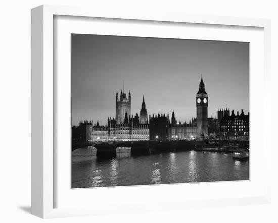 Big Ben and Houses of Parliament, London, England-Jon Arnold-Framed Photographic Print