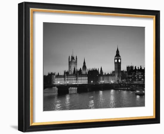 Big Ben and Houses of Parliament, London, England-Jon Arnold-Framed Photographic Print