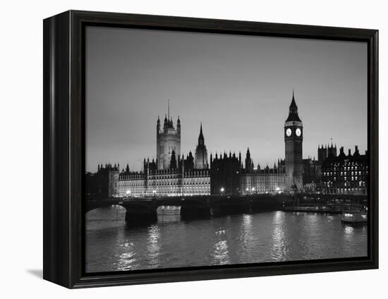 Big Ben and Houses of Parliament, London, England-Jon Arnold-Framed Premier Image Canvas