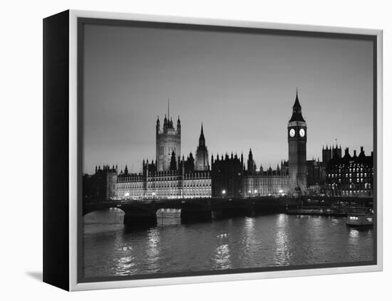 Big Ben and Houses of Parliament, London, England-Jon Arnold-Framed Premier Image Canvas