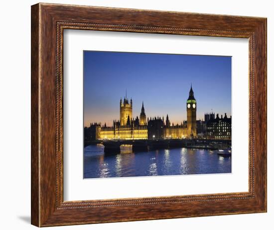 Big Ben and Houses of Parliament, London, England-Jon Arnold-Framed Photographic Print