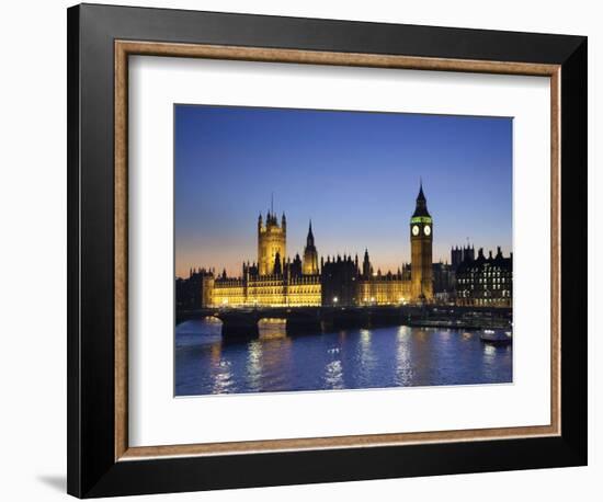 Big Ben and Houses of Parliament, London, England-Jon Arnold-Framed Photographic Print