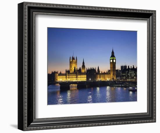 Big Ben and Houses of Parliament, London, England-Jon Arnold-Framed Photographic Print