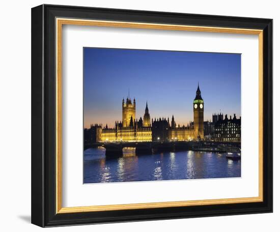 Big Ben and Houses of Parliament, London, England-Jon Arnold-Framed Photographic Print