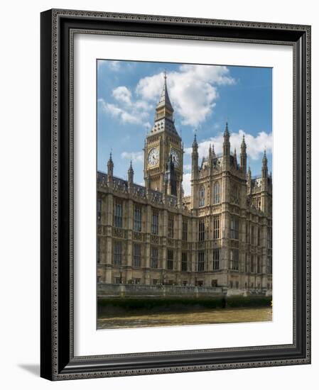 Big Ben And Houses Of Parliament-Charles Bowman-Framed Photographic Print
