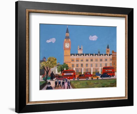 Big Ben and Parliament Square-William Cooper-Framed Giclee Print