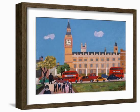 Big Ben and Parliament Square-William Cooper-Framed Giclee Print