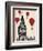 Big Ben and Red Hot Air Balloons-Fab Funky-Framed Premium Giclee Print