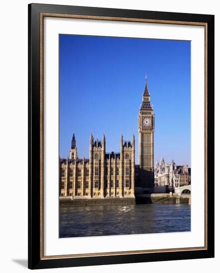 Big Ben and the Houses of Parliament, Westminster, London, England, United Kingdom-Roy Rainford-Framed Photographic Print