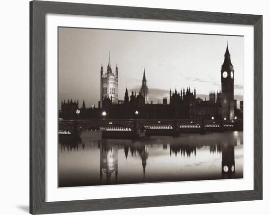 Big Ben and the Houses of Parliament-Pawel Libra-Framed Art Print