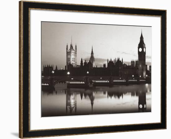 Big Ben and the Houses of Parliament-Pawel Libra-Framed Art Print