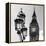 Big Ben and the Royal Lamppost UK - City of London - UK - England - United Kingdom - Europe-Philippe Hugonnard-Framed Premier Image Canvas