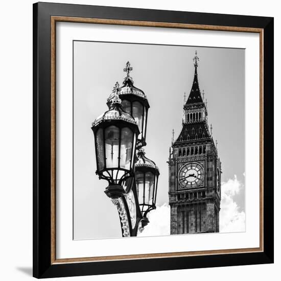 Big Ben and the Royal Lamppost UK - City of London - UK - England - United Kingdom - Europe-Philippe Hugonnard-Framed Photographic Print