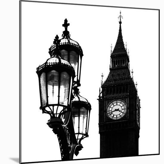 Big Ben and the Royal Lamppost UK - City of London - UK - England - United Kingdom - Europe-Philippe Hugonnard-Mounted Photographic Print