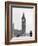 Big Ben and Westminister Bridge circa 1930-null-Framed Photographic Print