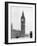 Big Ben and Westminister Bridge circa 1930-null-Framed Photographic Print