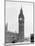 Big Ben and Westminister Bridge circa 1930-null-Mounted Photographic Print