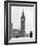 Big Ben and Westminister Bridge circa 1930-null-Framed Photographic Print