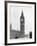 Big Ben and Westminister Bridge circa 1930-null-Framed Photographic Print