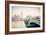 Big Ben and Westminster Bridge at Foogy Morning in London-sborisov-Framed Photographic Print