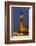 Big Ben at Dusk, London, England, United Kingdom-Charles Bowman-Framed Photographic Print