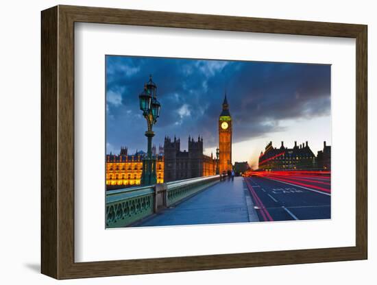 Big Ben at Night, London-sborisov-Framed Photographic Print