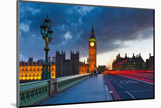 Big Ben at Night, London-sborisov-Mounted Photographic Print