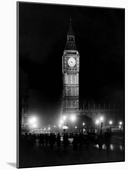 Big Ben circa 1936-null-Mounted Photographic Print