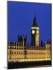 Big Ben Clock Tower and Houses of Parliament-Rudy Sulgan-Mounted Photographic Print