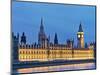 Big Ben Clock Tower and Houses of Parliament-Rudy Sulgan-Mounted Photographic Print