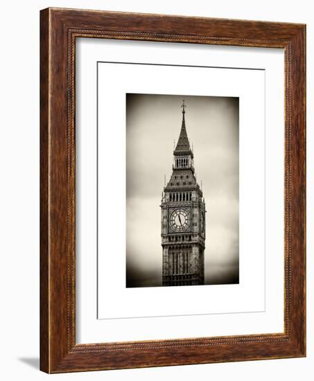 Big Ben Clock Tower - London - UK - England - United Kingdom - Europe-Philippe Hugonnard-Framed Art Print