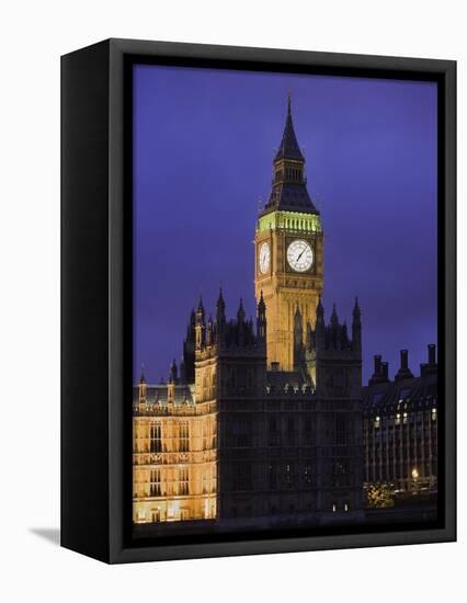 Big Ben Clock Tower-Laurie Chamberlain-Framed Premier Image Canvas