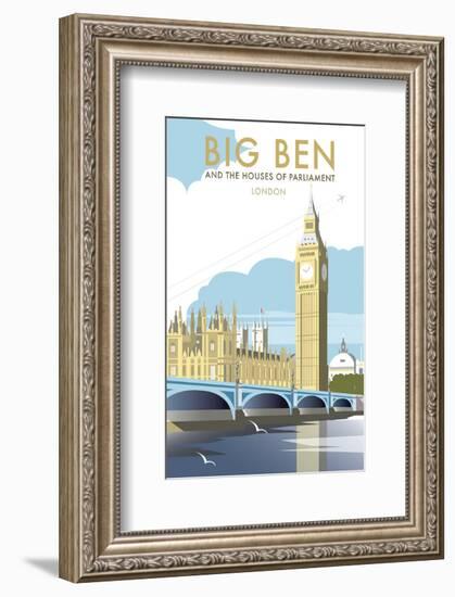 Big Ben - Dave Thompson Contemporary Travel Print-Dave Thompson-Framed Giclee Print