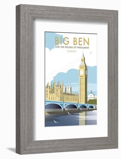 Big Ben - Dave Thompson Contemporary Travel Print-Dave Thompson-Framed Giclee Print